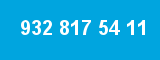 932 817 54 11 932 817 54 11